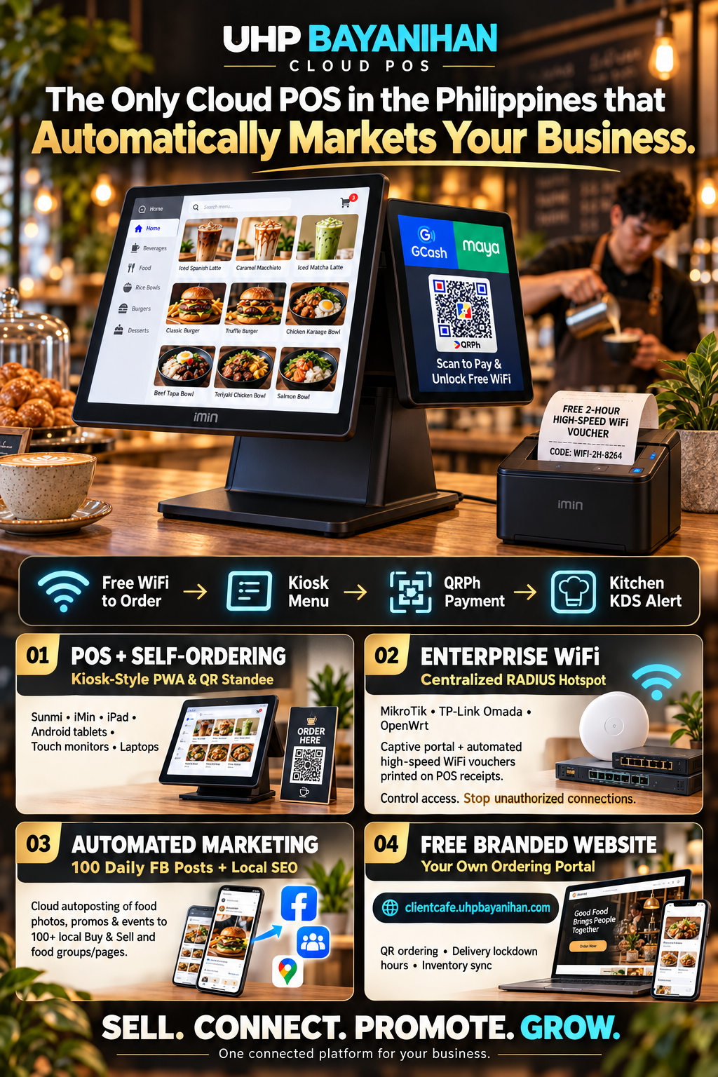 Cloud POS Standee & Thermal Printer