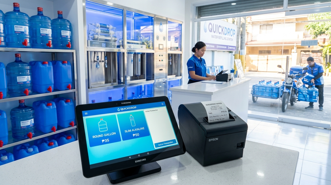 Water Station POS
